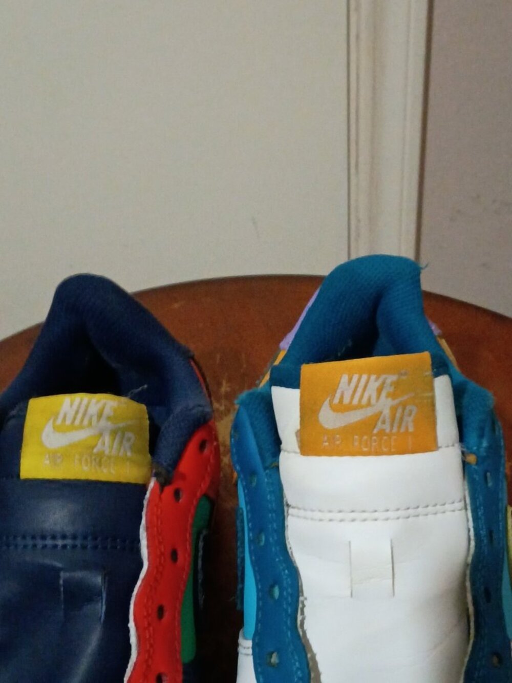 Nike AIR FORCE 1 LOW Grade School 'WHAT THE AF1' US SIZE 3.5Y FQ8368-902 - Picture 5 of 14